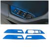 For Skoda Karoq 2017- Car Interior Central Console Part Refit Trim Stainless Steel Accessories Decoration Modify