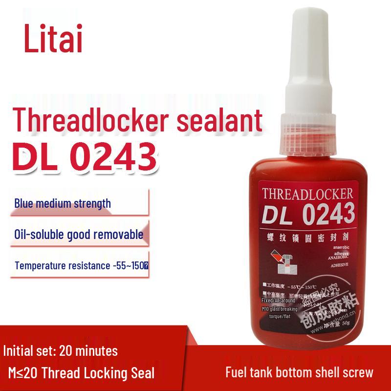 

LITAI 243 Клей-фиксатор резьбы средней прочности, маслостойкий