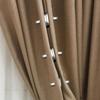Lightproof Design Magnetic Curtain Buckle Metal Material Detachable Curtain Magnets  Room Curtain