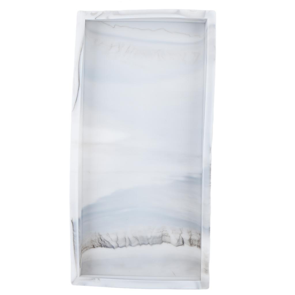 Silicone Storage Tray Silica Gel Kitchen Sorting Plate Tray Cosmetics Organizer Tray for Bathroom