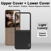 IMAK Ruiyi Series for Motorola Razr 60 Ultra 5G Case Carbon Fiber Texture Leather+PC Phone Cover
