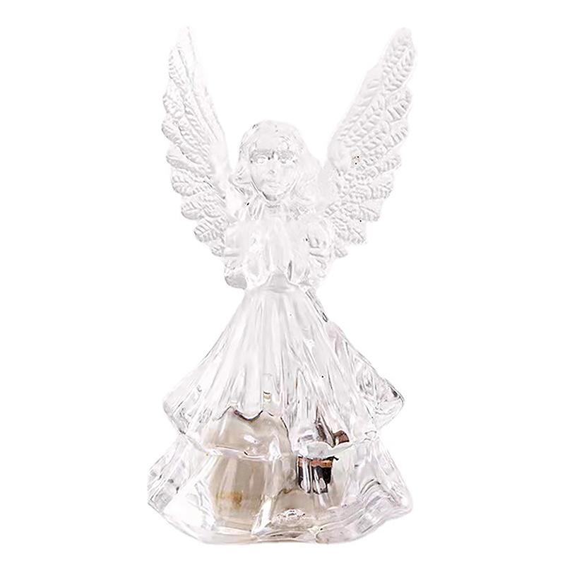 1PC Bedside Lamp Colorful Wings Decoration Angel Style Desktop Night Lamp