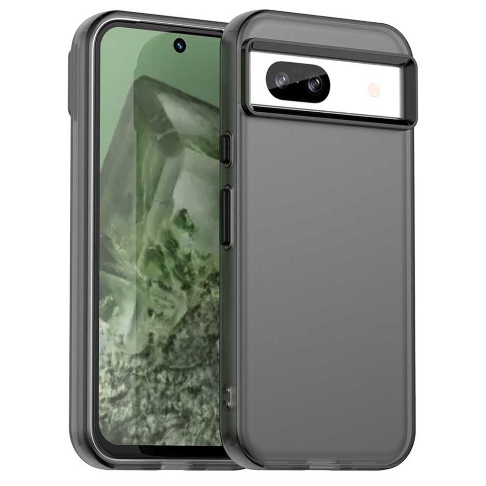 

For Google Pixel 8a Case PC+TPU+PET Matte Anti-Drop Phone Back Cover C