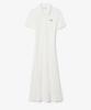 Lacoste Women'S Pointel Polo Short Sleeve Dress Ef6582-56G 70V