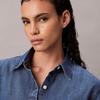 Calvin Klein Vintage Casual Commuter Loose Cotton Denim Shirt Women shirts 47D758G