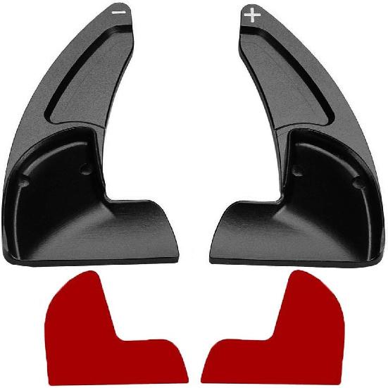 Steering Wheel Shift Paddle Extension Cover Compatible with Jeep Grand Cherokee 2014- Dodge Challenger Charger Durango RT and Scat Pack Extended