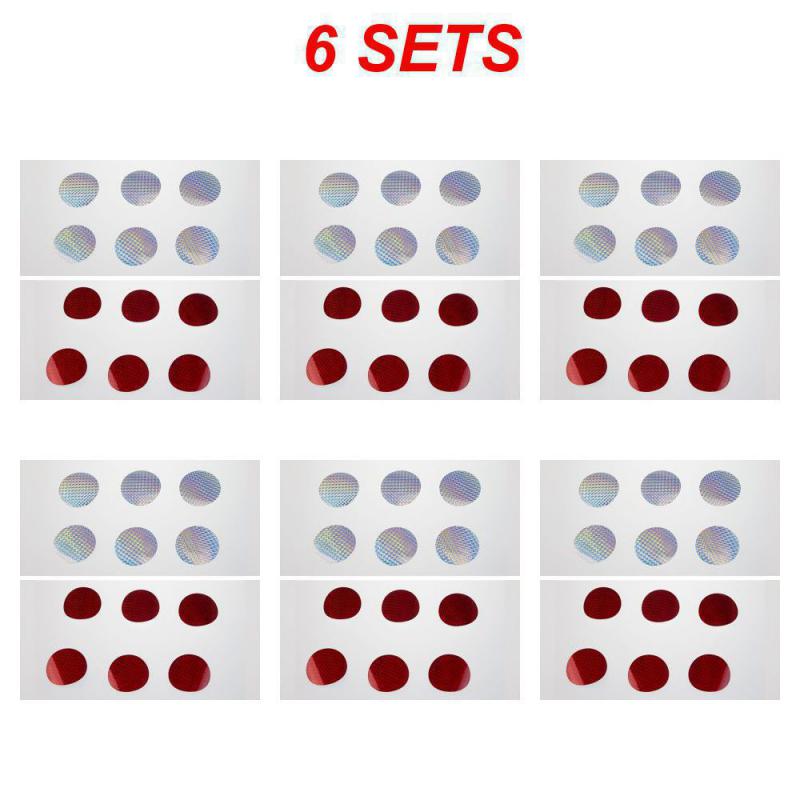 2/4/6SETS Anti Bird Scare Eflective Stick For Garden Courtyard Pigeons Useful Home Accessories Laser Film Window Adhesive