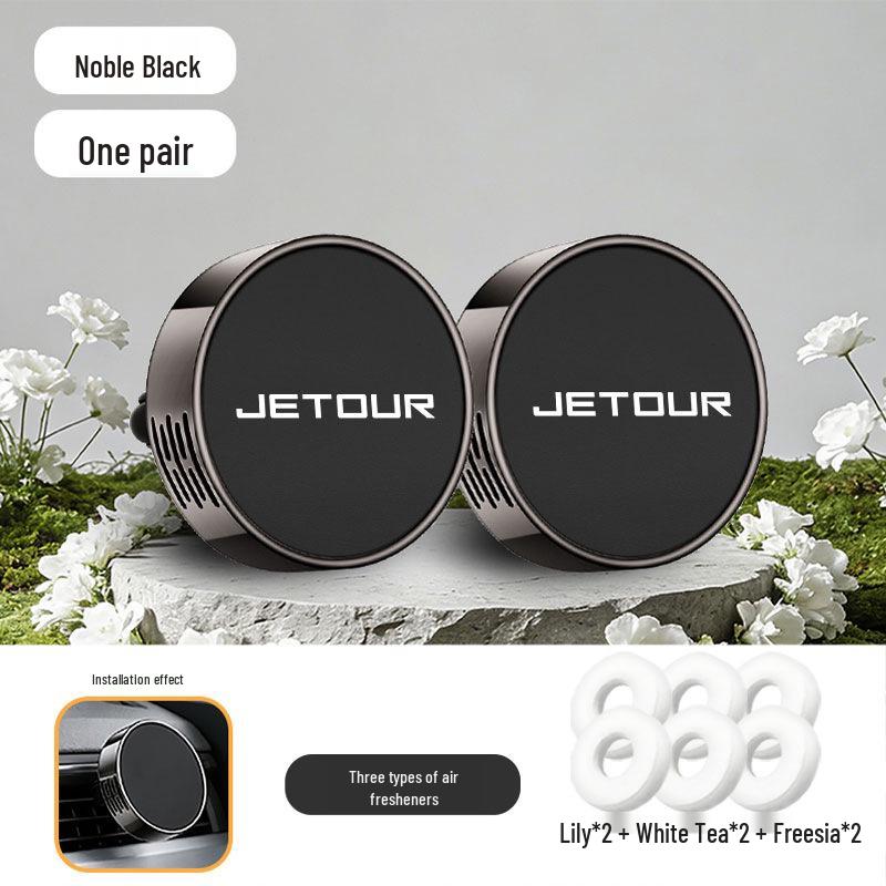 Jietu Shanhai L9 Car Vent Freshener - Aluminum Alloy Fragrance Accessory