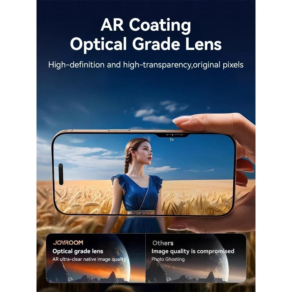 1Set HD Camera Glass Protector Film For IPhone 17 Air Pro Max 16 15 14 Anti-scratch Lens Metal Ring Full Cover Phone Accessorios