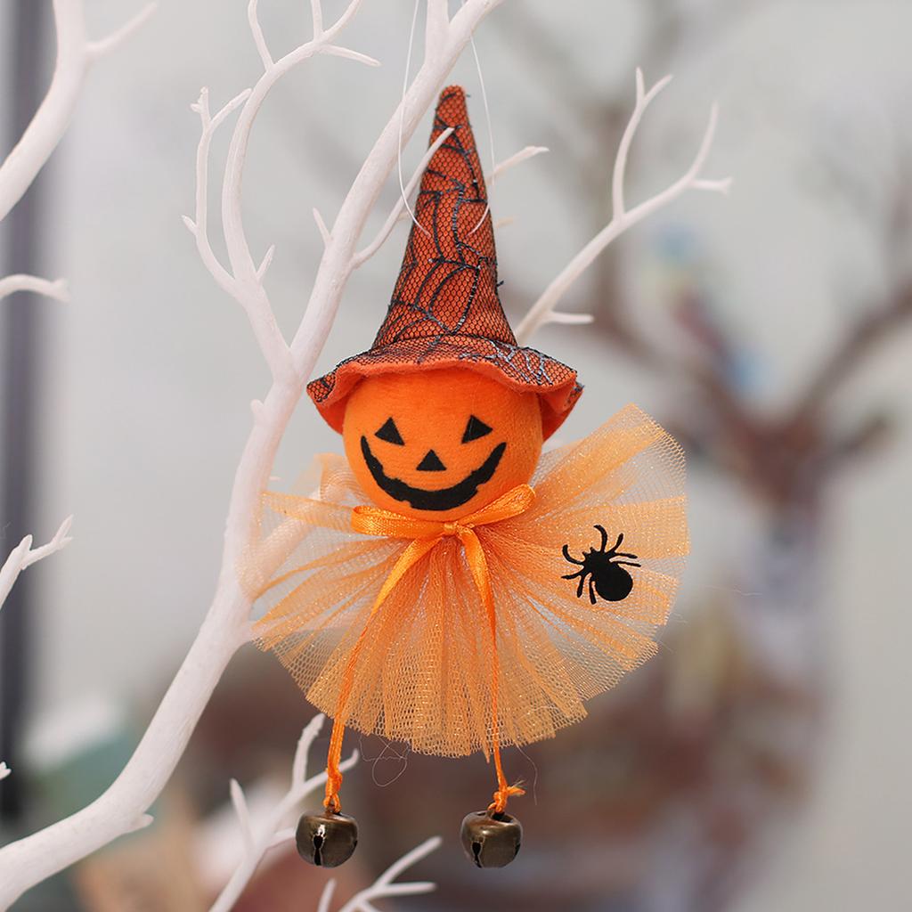 Halloween Decoration Scarecrow Decor Autumn Harvest Festival Decoration Thanksgiving Doll Hanging Ornaments For Tree Wall Door