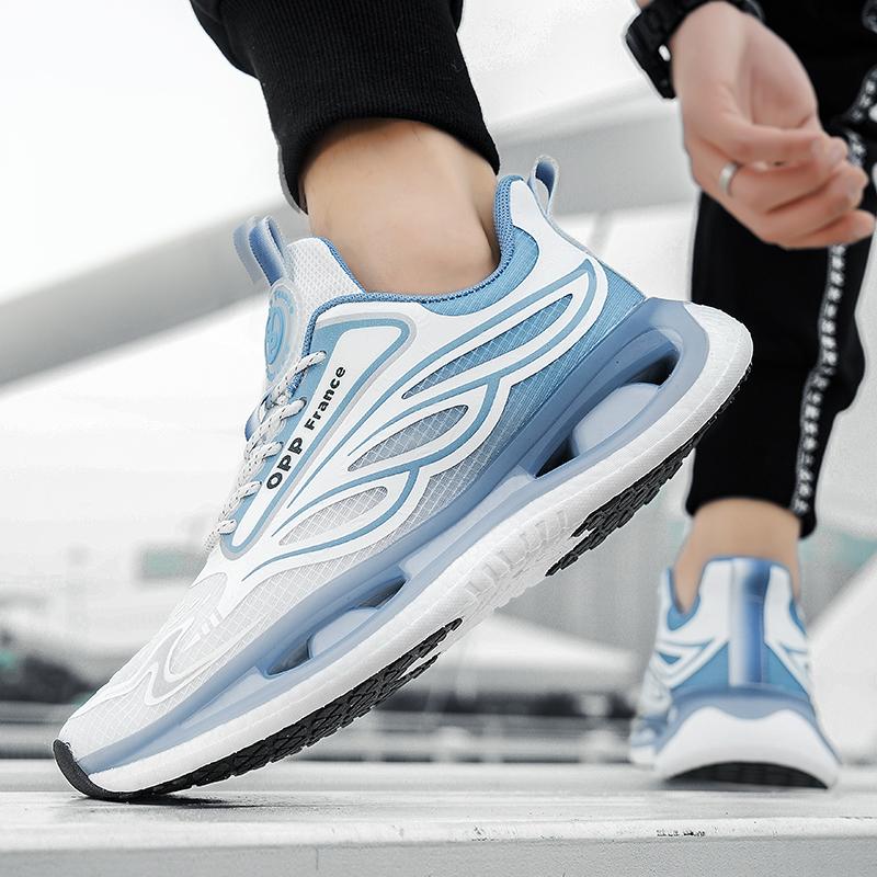 Running Shoes Men Fashion 2024 Luxury Design Mesh Comfortable Sneakers for Men Lace-up Breathable Male Tennis Shoes