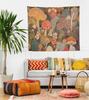 Mushroom Tapestry Yayoi Kusama Inspired Japanese Art Retro Fungi Wall Hanging Colorful Botanical Decor Cottagecore Forest Wall Art