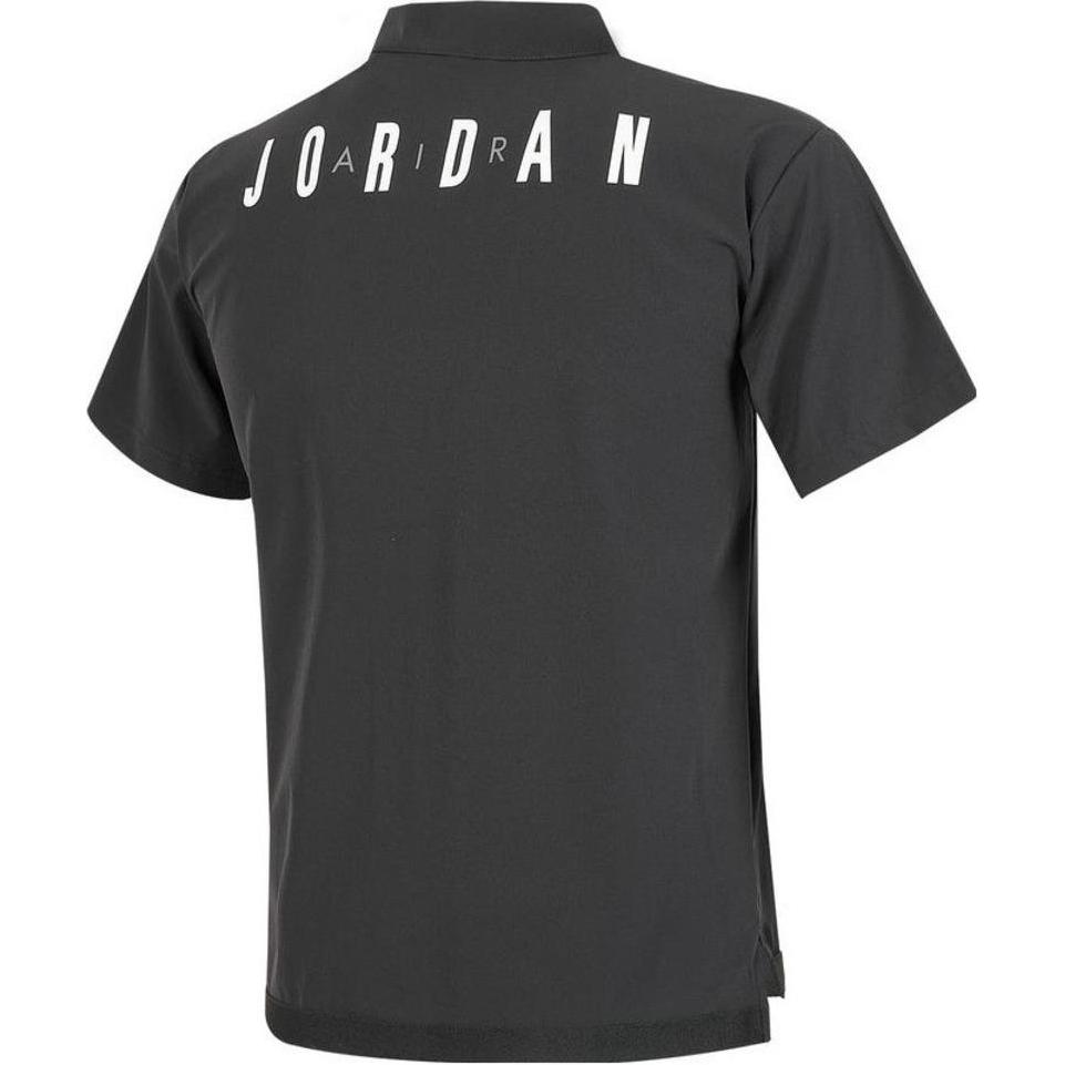 Jordan Comfortable Soft Simple Polo Short Sleeve Shirt Kids Shirts Black HM4779-010