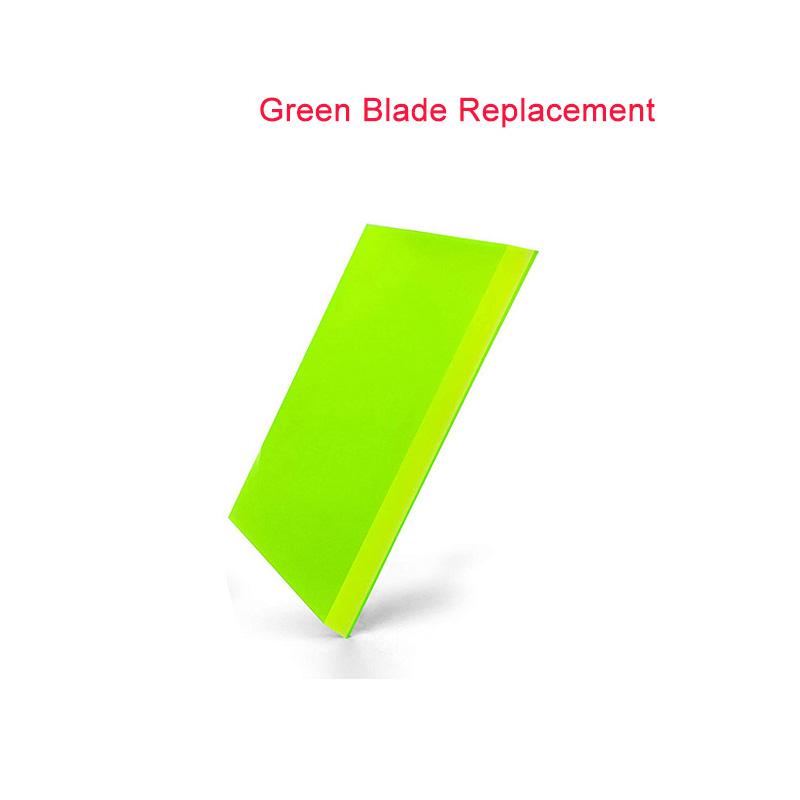 1pcs Mini Rubber Squeegee Blade Screen Printing Blade Replacement for Cleaning Glass Car Window Film Installation Applicator