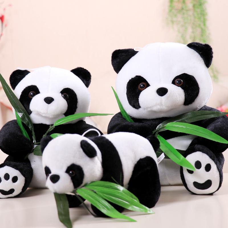 Weihnachtsgeschenk Baby Kind süße weiche gefüllte Panda weiche Tier Puppe Spielzeug