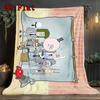 Regular Show Charming 2D Flat Pattern Flannel Blanket High Quality All Seasons Warmth and Comfort Perfect for Christmas Gifts.PMT0914261