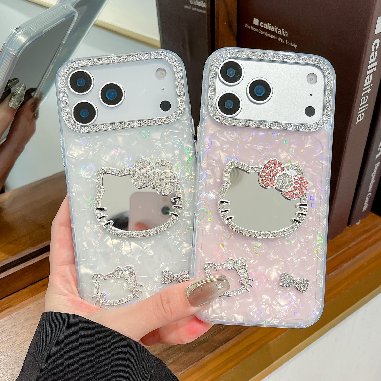 

Чехол для телефона с узором «Микки Кот Ракушка» для iPhone 14/15/16/17 и Samsung 13 Pro Max iPhone 16