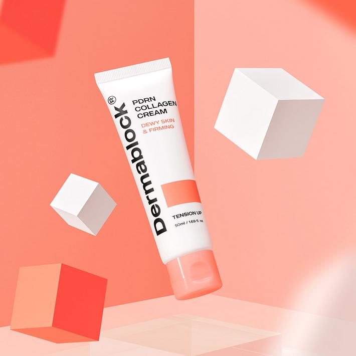 Dermablock PDRN Collagen Cream (by Cell Fusion C) 50ml / Nourishing, Moisturizing, Korean Cosmetics, Kbeauty