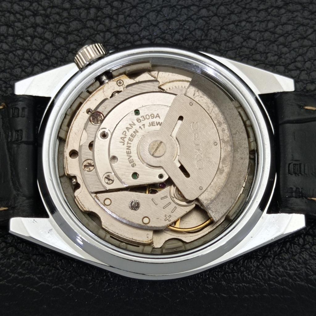 JAPAN VINTAGE SEIKO 5 AUTOMATIC REFURBISHED MENS GREY COLOR DIAL WATCH A440456-4 Sk-a440456