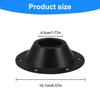 2 Pcs RV Table Base Mount Including Mounting Screws Camper Aluminum Mounting Bracket for RVs Travel Trailers Camping Tables