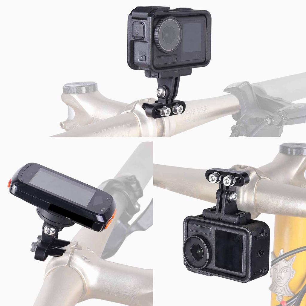 Adjustable Handlebar Extension Stand, Mount for Stopwatch, Hanging Lamp, and Action Camera, Cycling Accessory