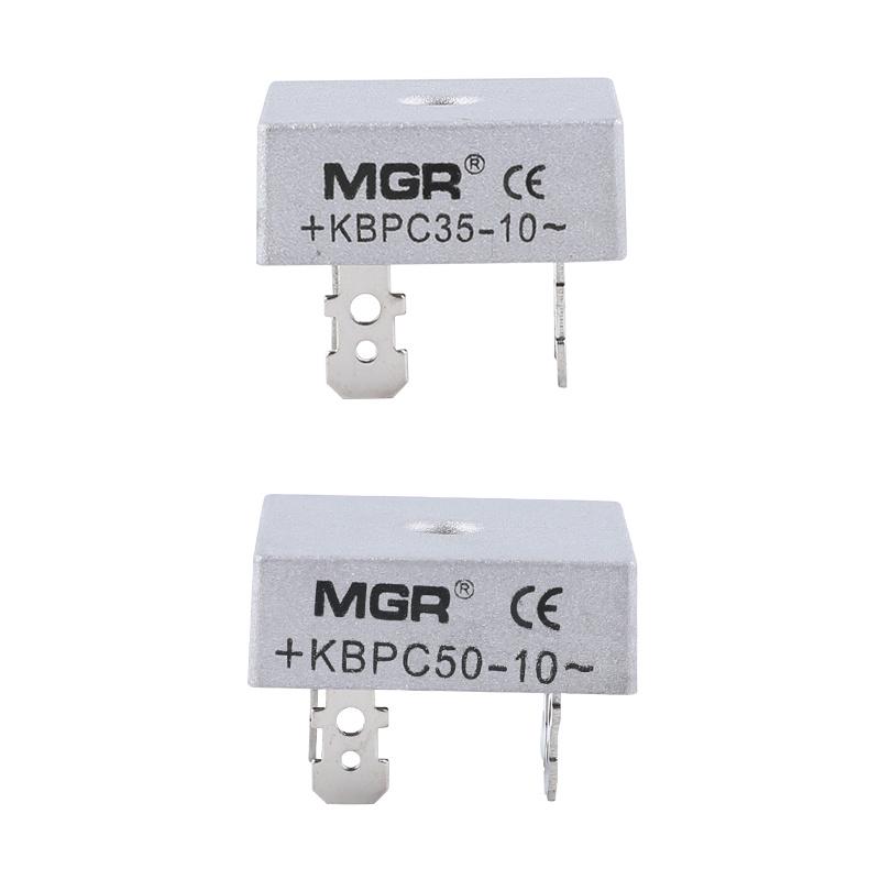 12V/24V/220V Single-Phase AC to DC Rectifier Bridge Module, Charger KBPC3510/5010