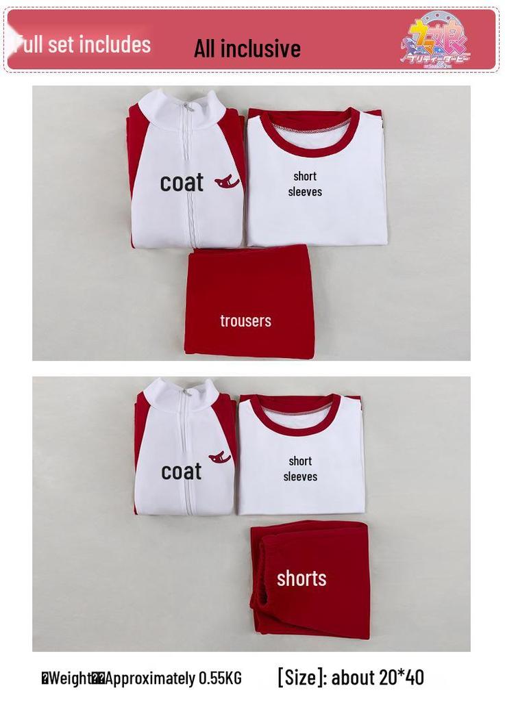 Uma Musume Cosplay: Silent Suzuka & Special Week School and Sports Uniform