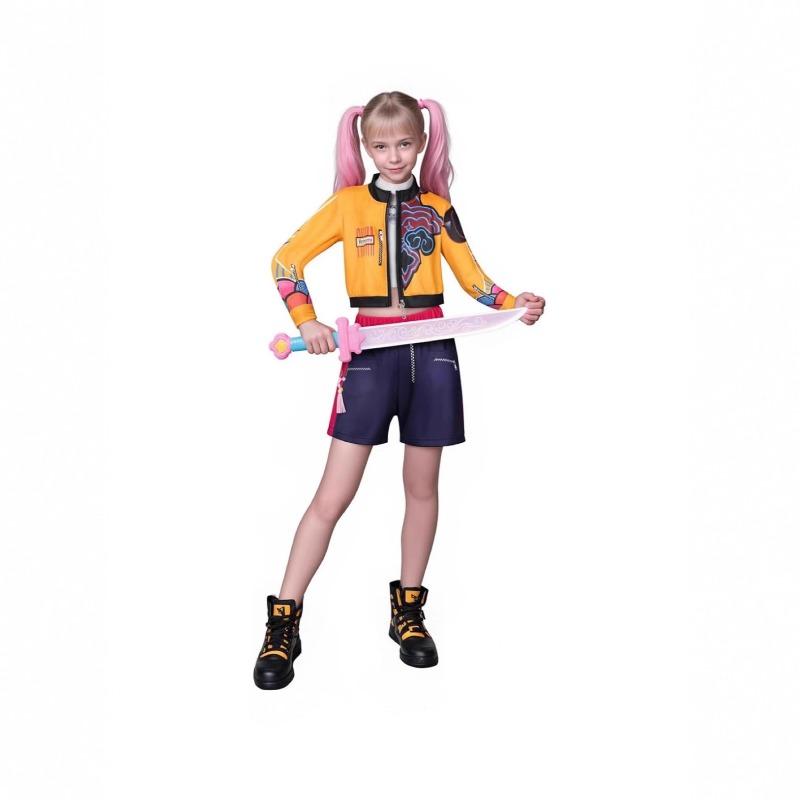 K-POP witch hunter cosplay costume for children's Korean Wave superstars Rumi, Mira, Zoe cosplay costume