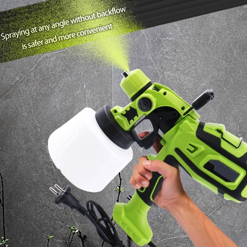 Paint Sprayer HVLP Electric Sprayer Paint Guns with 650W Container,3 Nozzles for Furniture, House Wall