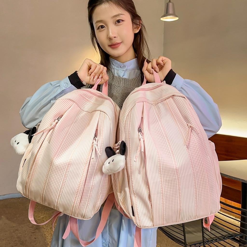 Schoolbagins Style High-value Schoolbag Female Niche Junior High School Girl High School Student Backpack Female Primary School Student Cute Backpack