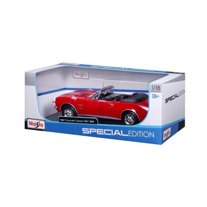 MAISTO Voiture de collection 1/18 Chevrolet camaro ss 396 1967