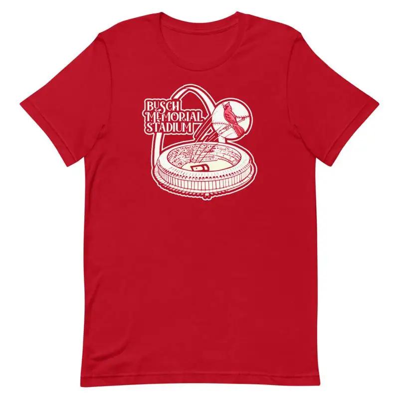 

Busch Memorial Stadium Custom Design T Shirt S разноцветный