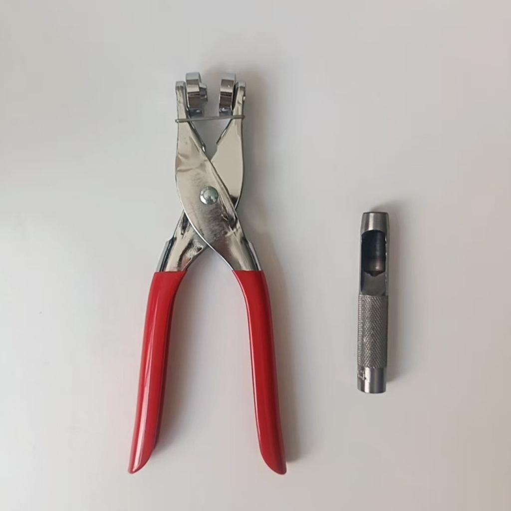 200 Piece 12mm Floral Eyelet Grommet Kit With Punch Pliers And Hole Punch Tool For Leather Fabric Crafting In 2 Colors