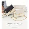 Festive Mini Shoulder Bag with Sparkling Details - PU Material, Lightweight, Adjustable Strap, and Magnetic Closure