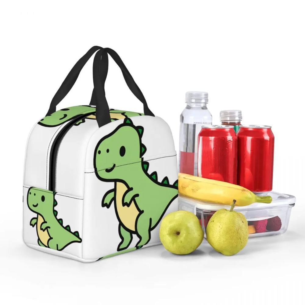 T Rex Insulated Lunch Bag for Women Kids Portable Food Boxes Thermal Lunch Box Tote