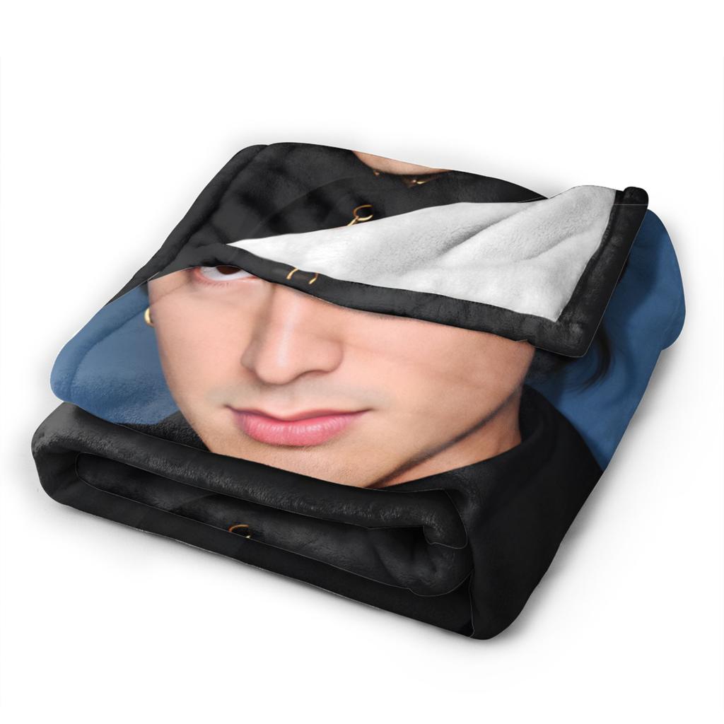 Soft Blanket Travel Shane Hollander Heated Rivalry Throw Blanket  Flannel Bedspread For Couch Chair Sofa Bed Fashion Sofa Bed