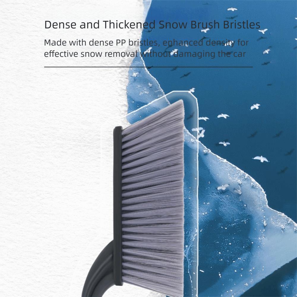 Non Slip Snow Shovel Brush Detachable Windshield Deicer Remover Practical Car Cleaning Brush