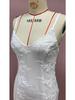 2025 Sexy V-Neck White Spaghetti Strap Evening Gown