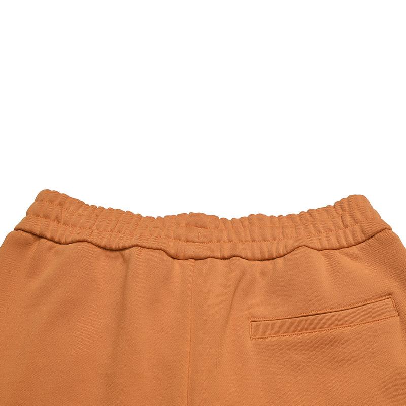 FILA Milano Series Fashionable Classic Retro Comfortable Cotton Knitted Casual Pants Women bottoms Moggan-Orange F11W625611FOR