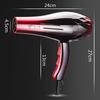 2200W 220V Large Power Salon Professional Hair Blow Dryer Blower Combs 6pcs/set