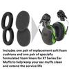 3M PELTOR Earmuff Hygiene Replacement Kit HYX1 for X1 Series Ear Cushions and Foam Inserts Sealing Rings