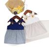 Pet Clothes Spring and Summer Thin Korean Student Splicing Suspenders Small Teddy Dog Pet Cat Casual Skirt