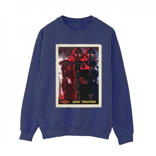 STAR WARS Womens/Ladies The Mandalorian Dark Troopers Sweatshirt
