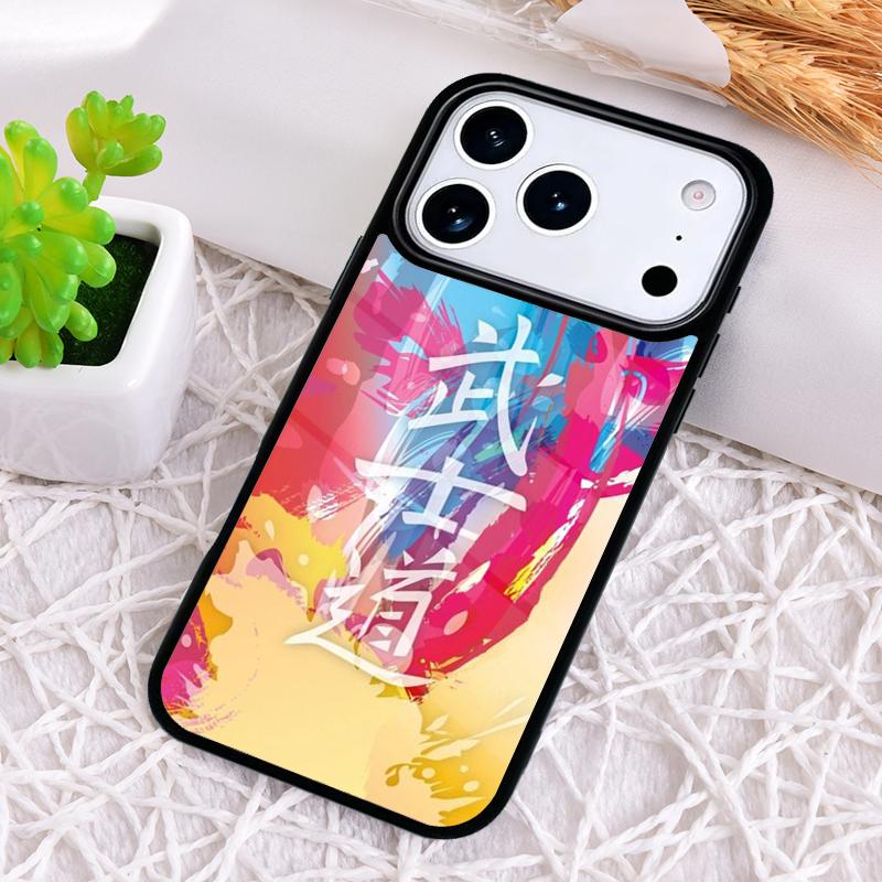 Bushido und Japanische Sonne Handyhülle für iPhone 17 Air 16 15 11 12 14 13 Pro Max Stoßfeste Hülle