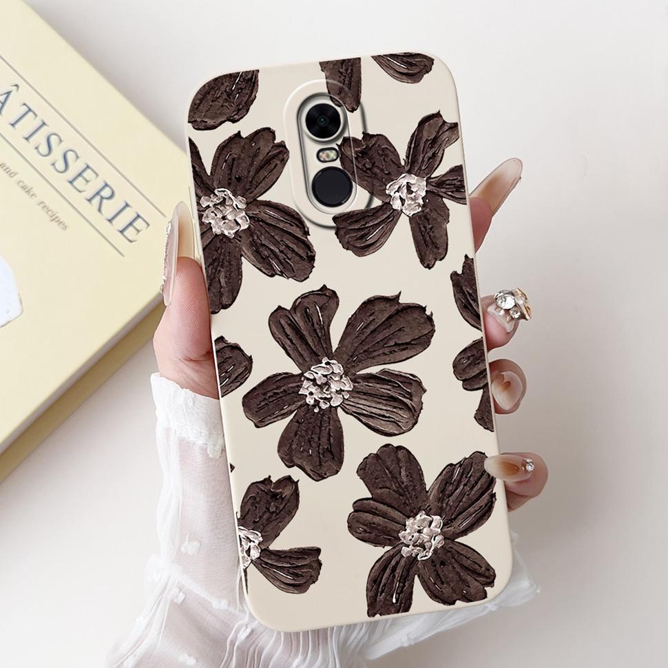 Husă Colorată cu Model Pentru Xiaomi Redmi 5 Plus Note 5 Subțire Huse din Silicon Moale Pentru Redmi5 Plus (Redmi Note5) Coperta Coque