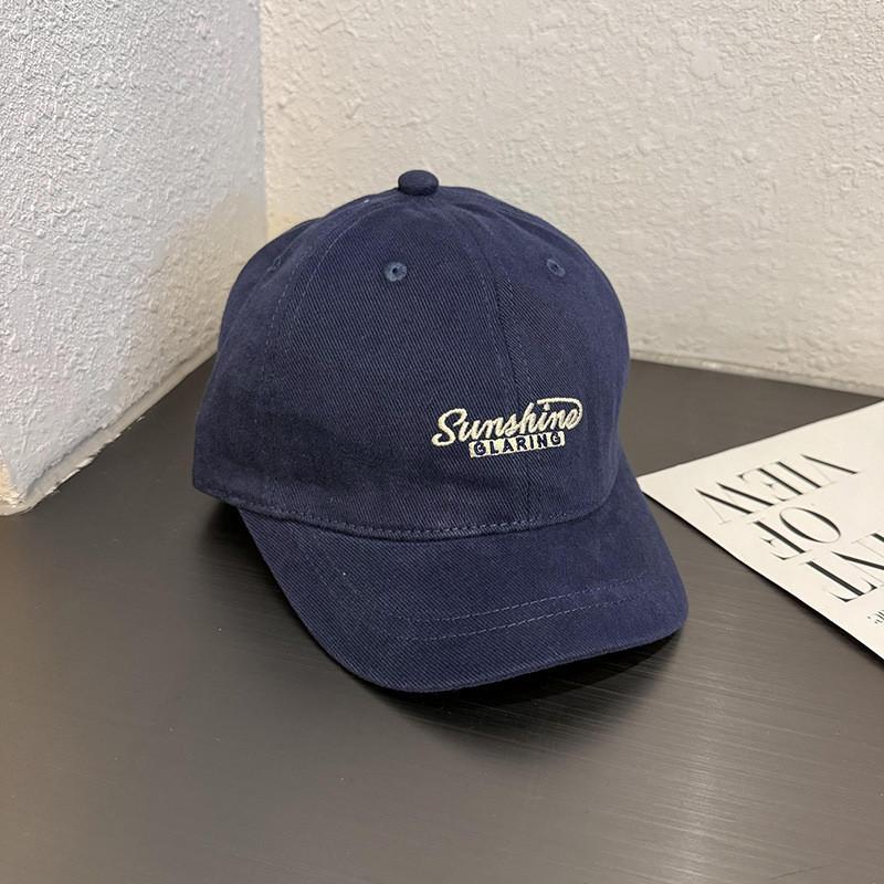 

Vintage Baseball Cap With Embroidered Letters For Casual Men And Women Темно-синій