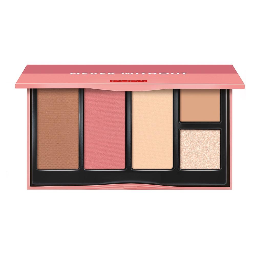 Pupa Milano All-in-One Face Palette 002 Medium Skin, 15.2g - Comprehensive Makeup Kit