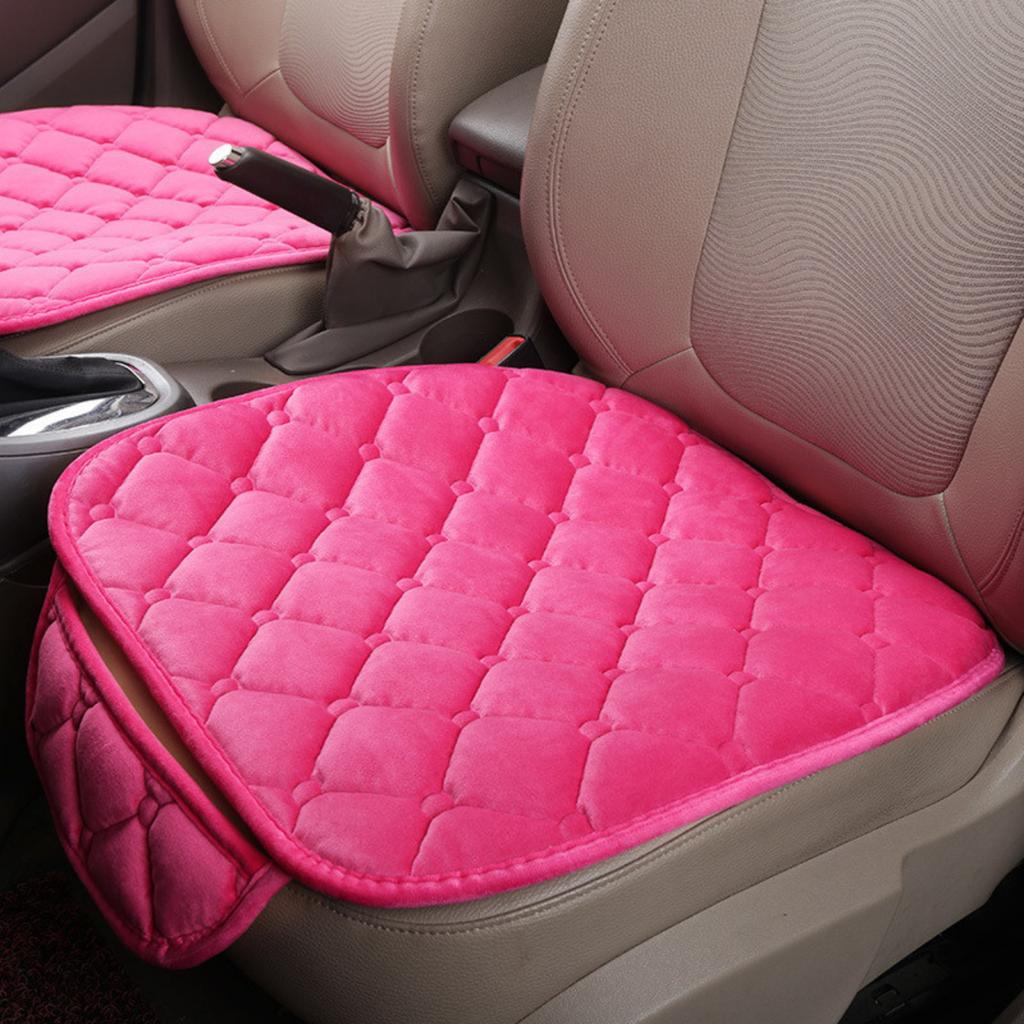 Universal Plush Strap Free Non Slip Car Cushion