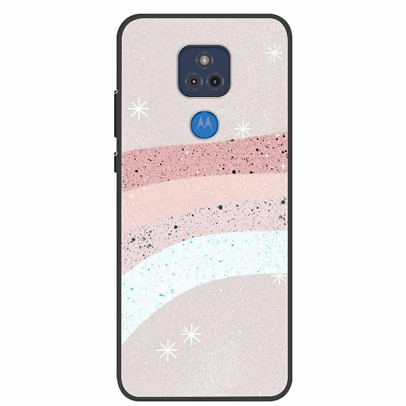For Moto E7 Plus Case Bumper Silicone TPU Soft Phone Cover For Motorola Moto E7 Plus Case Cartoon Funda E 7 Plus E7Plus Coque
