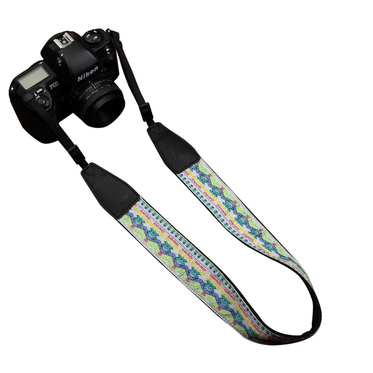 

Camera Strap CS146 Embroidered Series Universal Cotton CAM7502 Cam-in